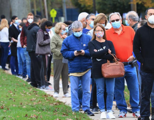 Nearly 70% of 2016 turnout has already voted