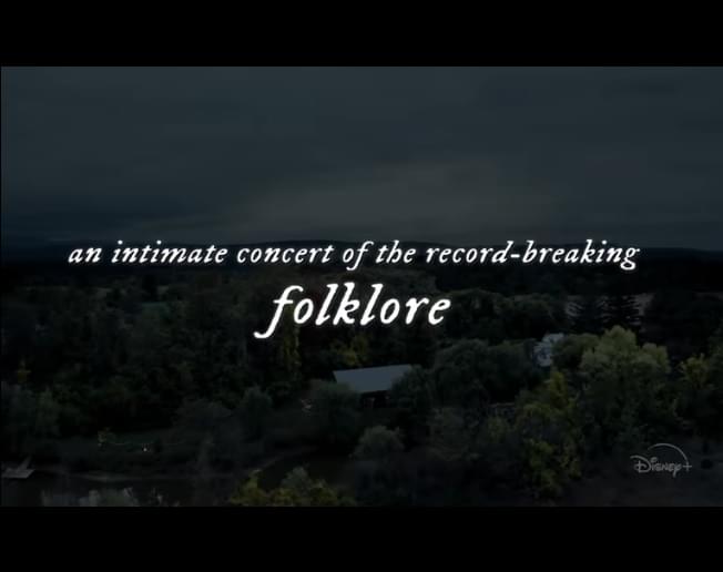 Taylor Swift Concert Film For FOLKLORE Is Available Now