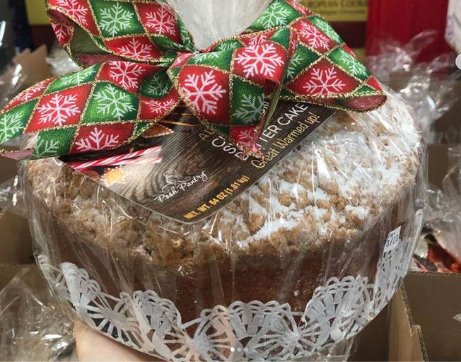 Costco is Selling a 4-Pound Cinnamon Cake, Complete with Wrapping