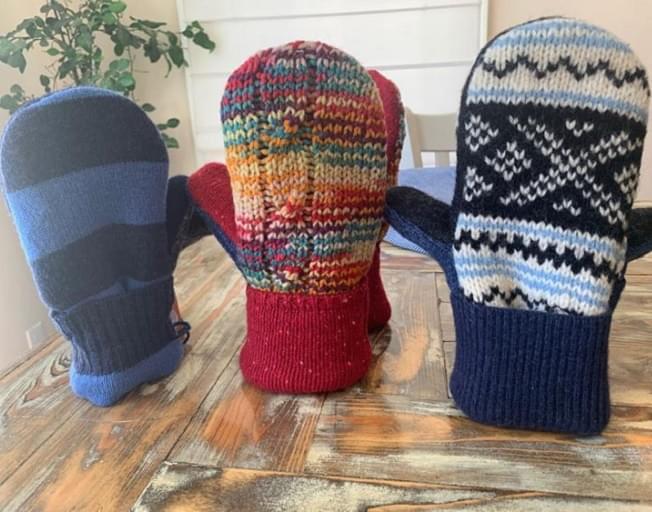 Auctioning Off “Bernie Mittens”for Charity!