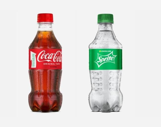 New COKE Bottle Is 100% Recycled Plastic