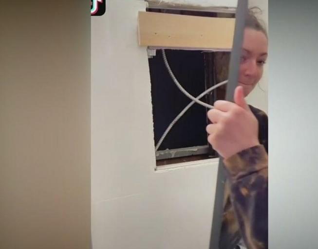 Woman Finds Hidden Apartment Hidden Behind Her Bathroom Mirror