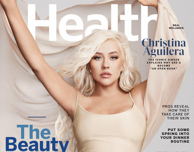 Christina Aguilera Stuns For Health Magazine/Talks Working On Two New Albums & More