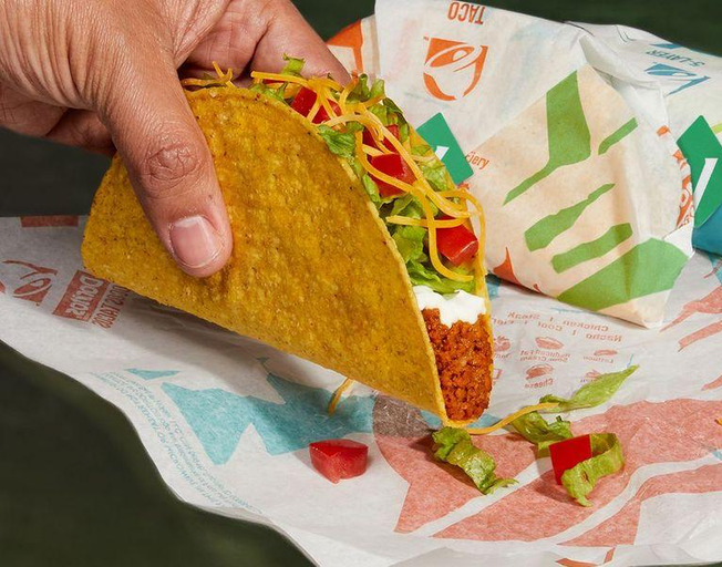 Taco Bell Is Testing A Plant-Based Protein In A New “Cravetarian”Taco