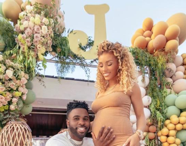 Cute Photos From Jason Derulo And Jena Frumes’ Intimate Baby Shower