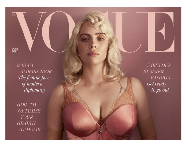 Billie Eilish On The Cover Of British Vogue