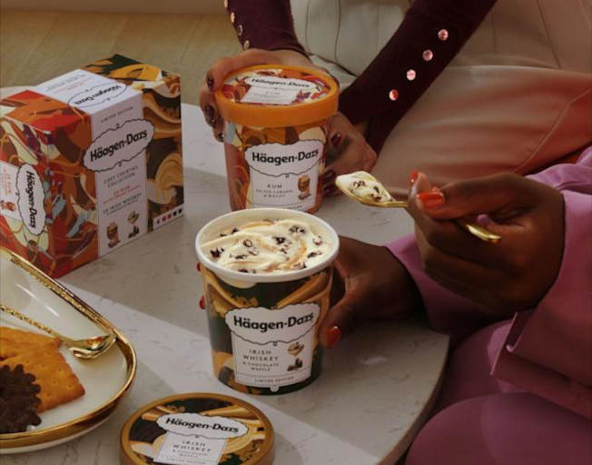 Häagen-Dazs Ice Cream Now Comes in an Irish Whiskey & Chocolate Waffle Flavor