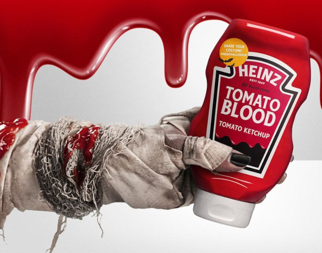 HEINZ Tomato Blood Ketchup Haunts National Grocery Stores, Just in Time for Halloween