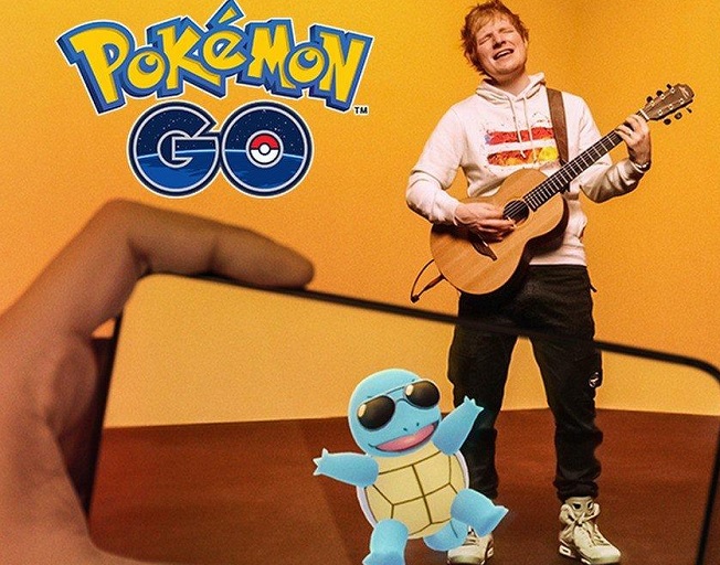 Ed Sheeran’s Pokémon GO Collab