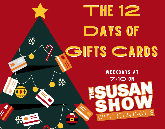 The 12 Days Of Gift Cards with ‘The Susan Show’