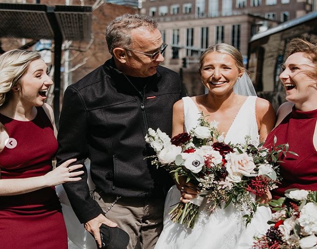 Tom Hanks Photobombs Wedding Photos…Again