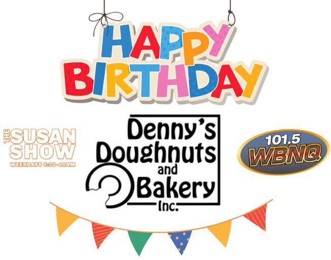 Win Birthday List Prizes From Denny’s Doughnuts
