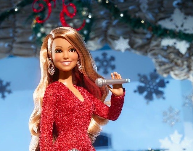 Mariah Carey Barbie Debuts Ahead Of Her Christmas Tour
