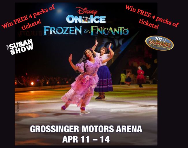 Win 4 Tickets to Disney on Ice FROZEN & ENCANTO from #TheSusanShow