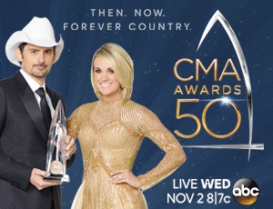 Win Tickets to The 50th Annual CMA Awards!