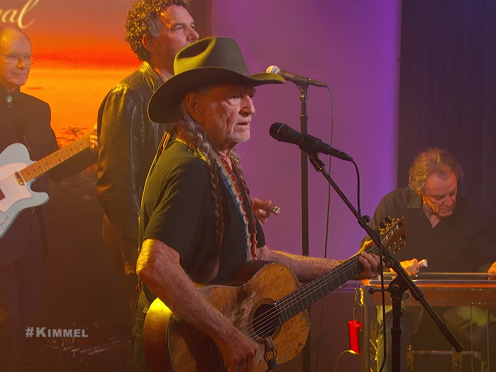 Watch Willie Nelson’s Classic Performance of “Heartaches by the Number” on “Jimmy Kimmel Live”