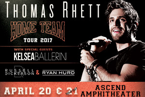 Thomas Rhett – Home Team Tour 2017