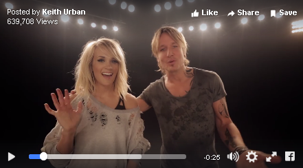 NEW SINGLE ALERT: Keith Urban and Carrie Underwood – The Fighter