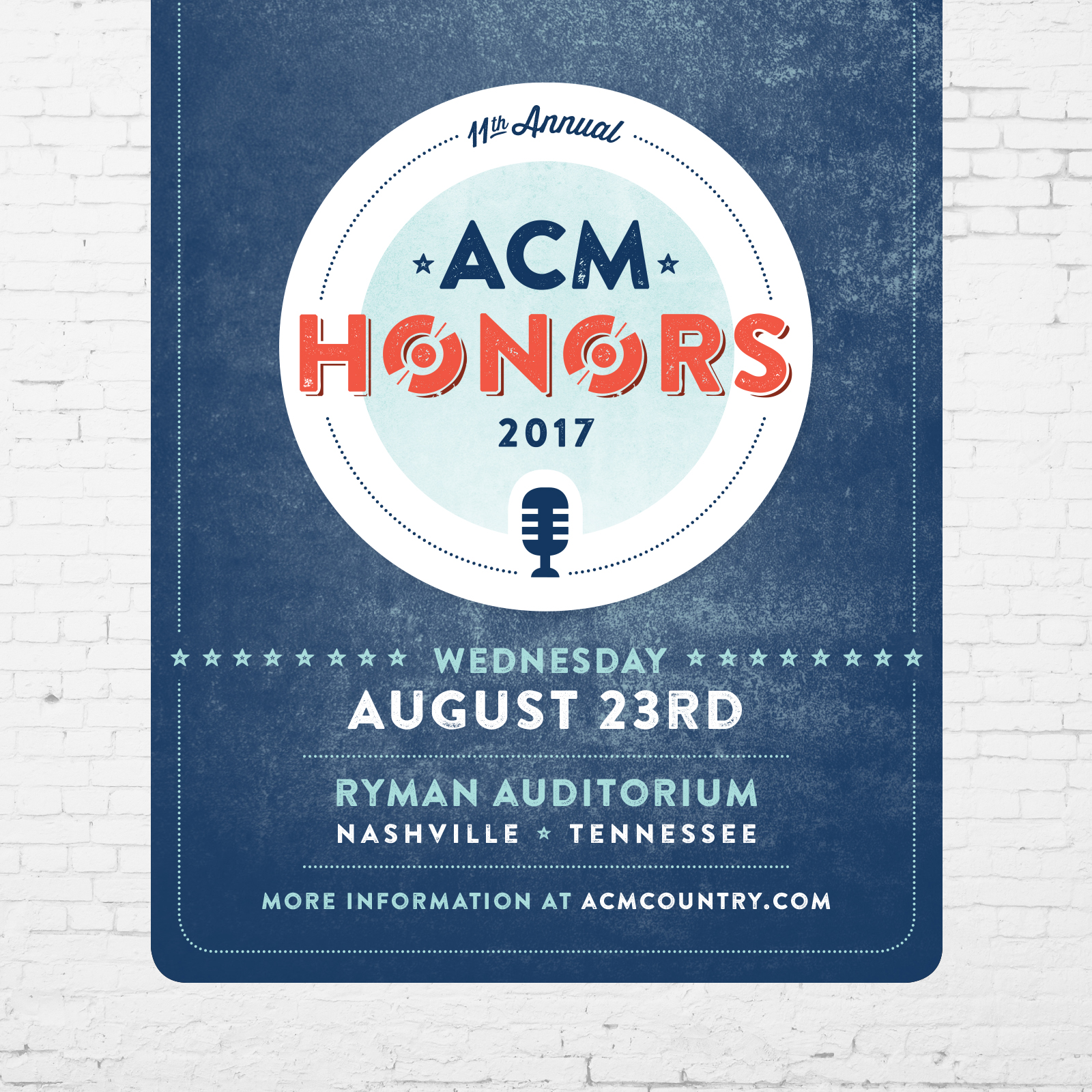 11th Annual ACM Honors at the Ryman!