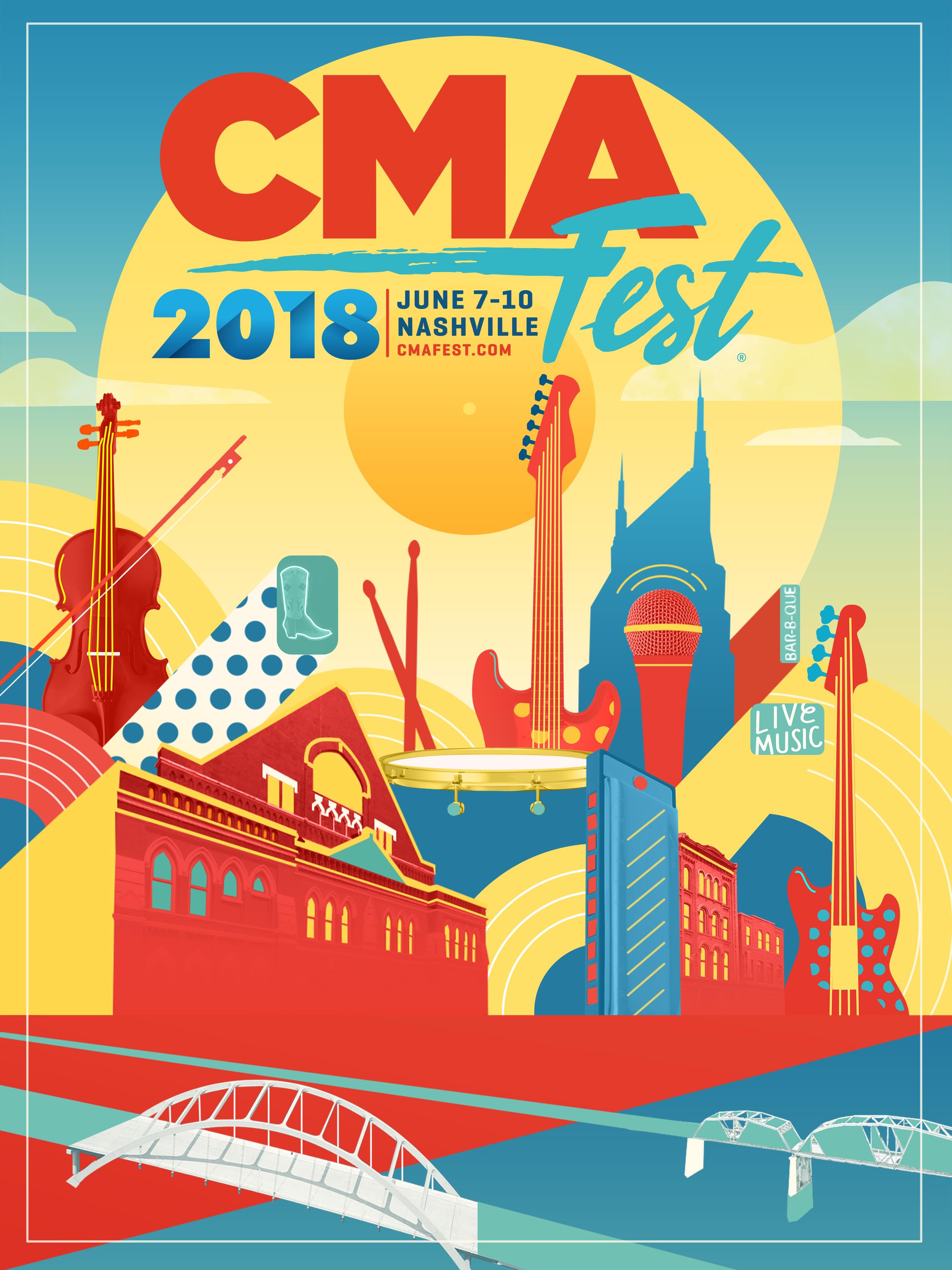 Join 95.5 NASH ICON at CMA Fest 2018!