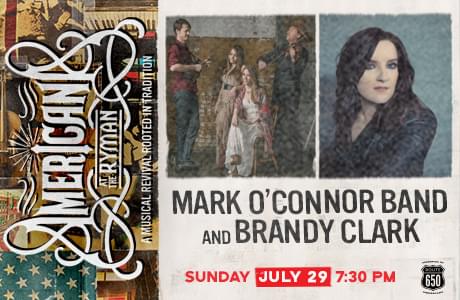 Americana at the Ryman – Mark O’Connor Band and Brandy Clark