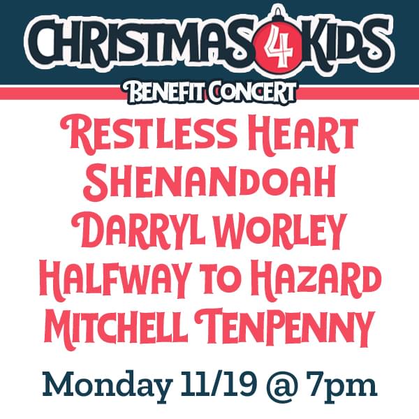 Win Tickets to Christmas 4 Kids at the Ryman!