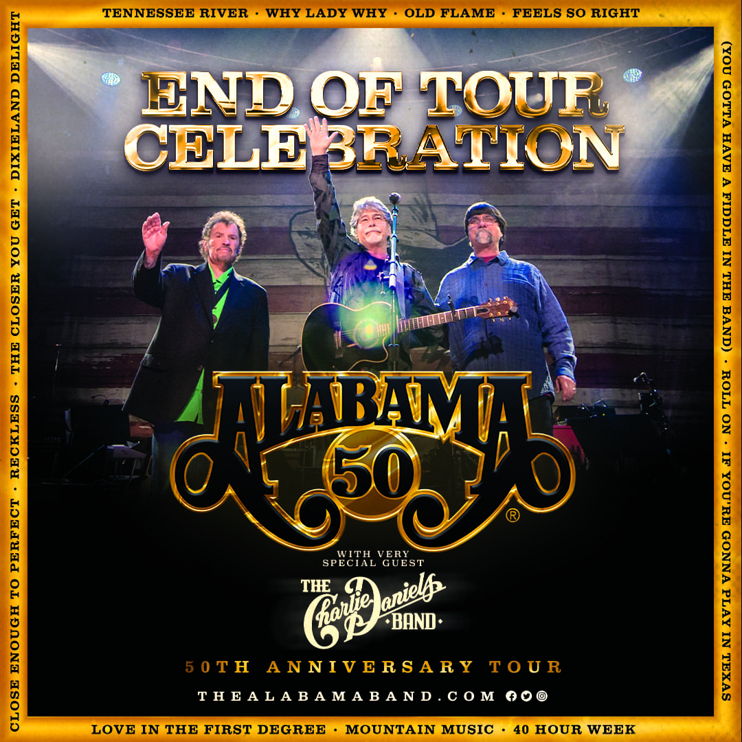 Alabama – 50th Anniversary Tour