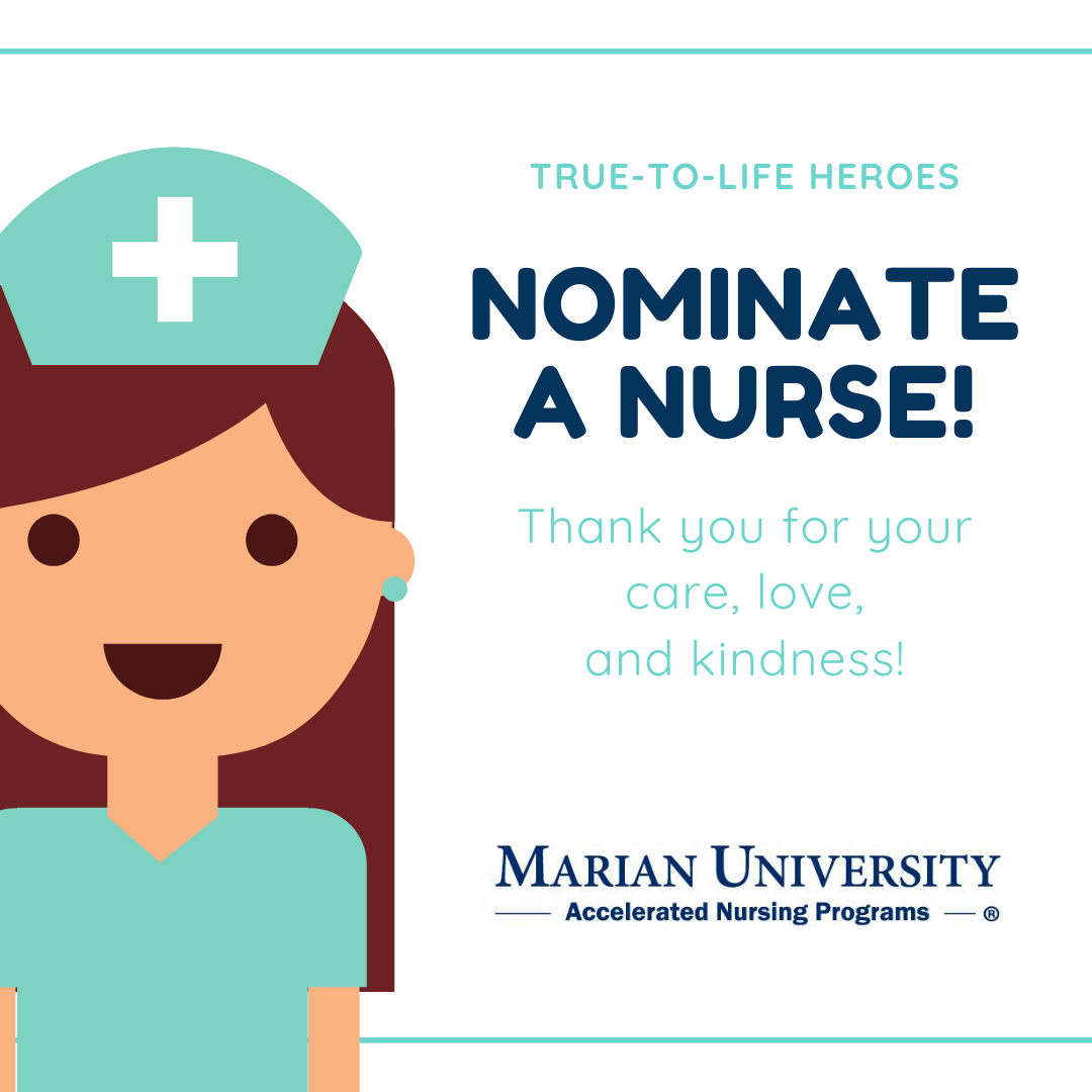 Nurses Salute with Marian University