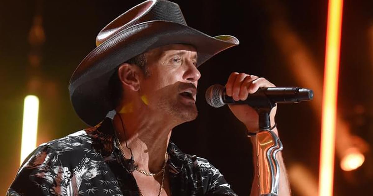 Watch Tim McGraw Perform Serene New Song “Hard to Stay Mad At” on “The Late Show”