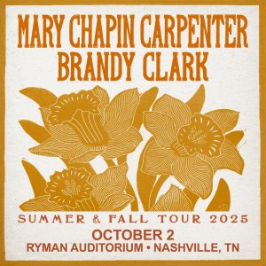 Mary Chapin Carpenter/Brandy Clark | Ryman Auditorium | 10.2.25