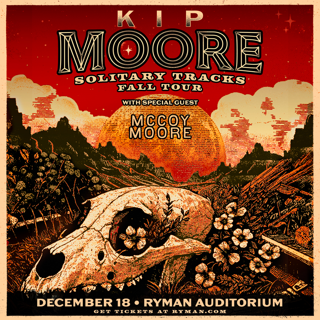 Kip Moore | Ryman Auditorium | 12.18.25