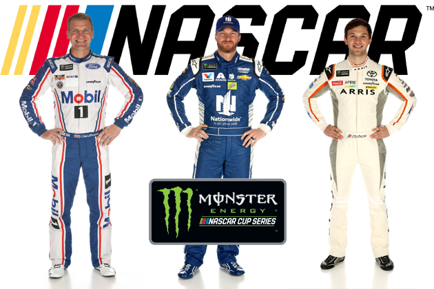2017 Monster Energy NASCAR Cup Series Drivers List
