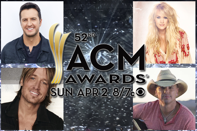 Luke, Carrie, Keith and Kenny Talk about 52nd ACM Awards