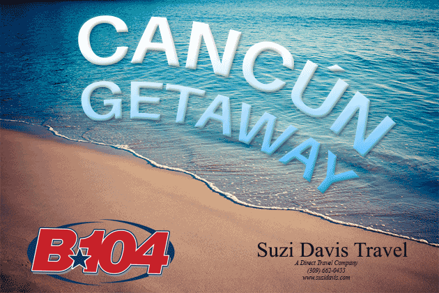 B104 and Suzi Davis Travel Have a Cancún Getaway For You