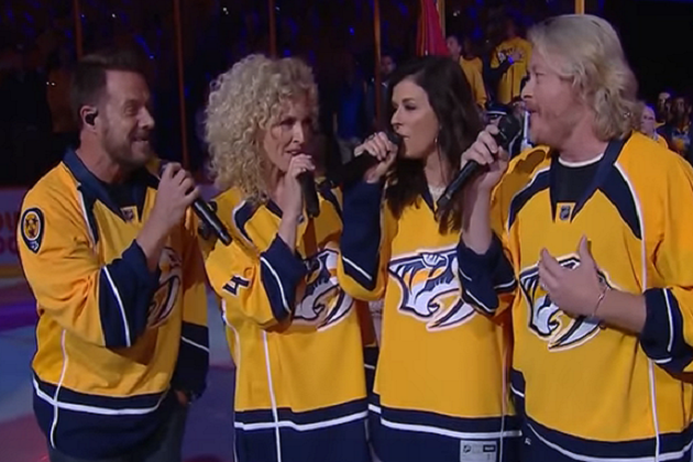 [WATCH] ‘Little Big Town’ Rocks National Anthem Before ‘Preds’ Game