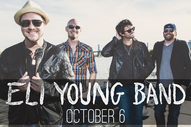 B104 Welcomes the Eli Young Band to the Limelight Eventplex