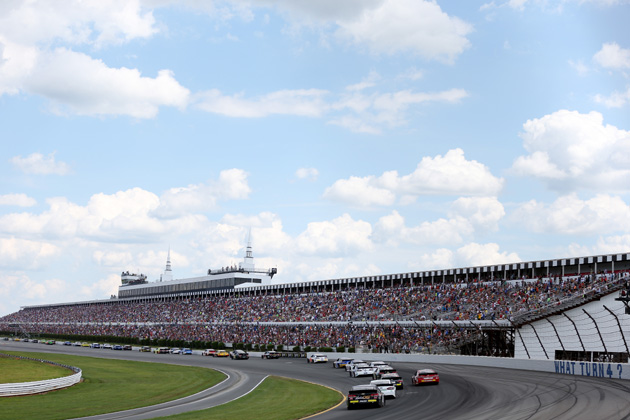 NASCAR Drivers Navigate the “Tricky Triangle” of Pocono