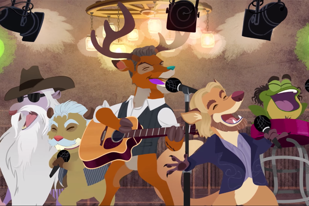 Can You Find the Hidden References in Blake Shelton Animated Music Video with The Oak Ridge Boys?