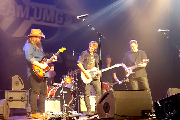 Watch Keith Urban, Chris Stapleton and Vince Gill Shred on Guitars