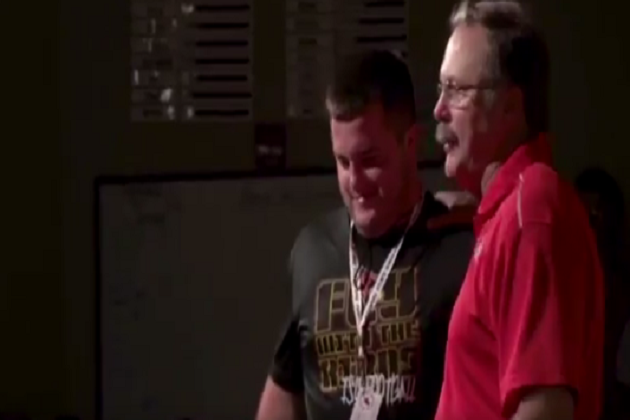 [WATCH] Coach Spack Gives Surprise Scholarship