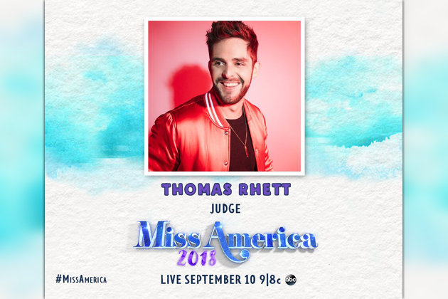 Thomas Rhett Excited to be Miss America Judge