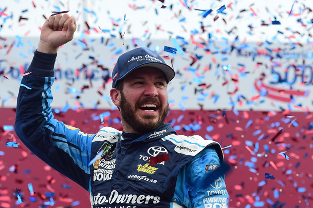 Martin Truex Jr. starts NASCAR Round of 12 with a Win at Charlotte [VIDEO, PHOTOS]