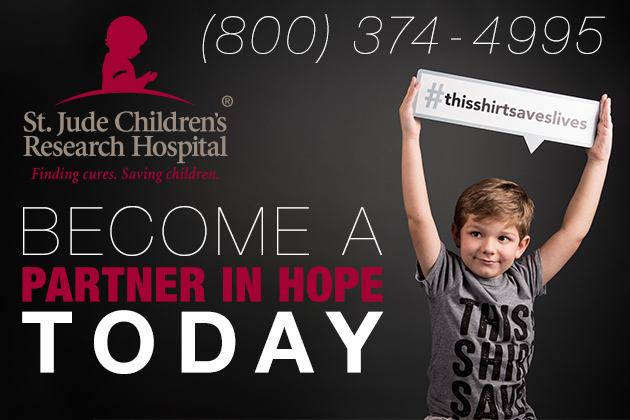 Become A Partner in Hope with St. Jude & B104