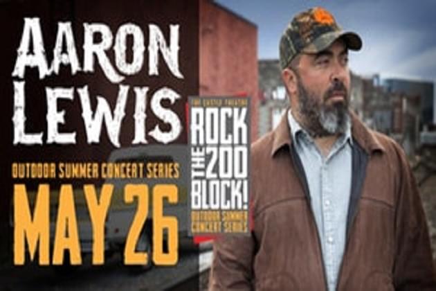 Win Tickets To Aaron Lewis With B104 Insiders