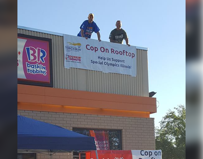 2018 Bloomington Police “Cop On Top” for Special Olympics