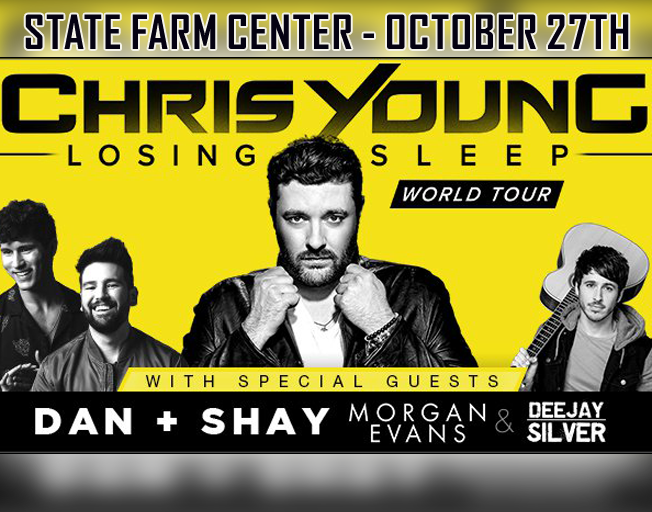 Win Tickets to Chris Young at the State Farm Center