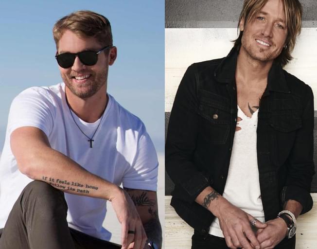Brett Young and Keith Urban Share Number One Week