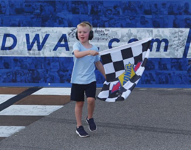 Kevin Harvick Shares NASCAR Michigan Win with Son [VIDEO]