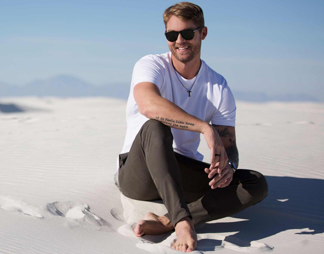 Brett Young is Busy and Happy