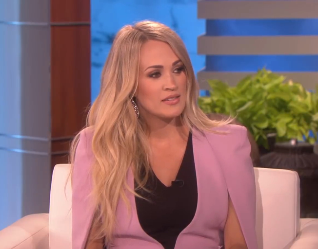Carrie Underwood gets Emotional talking about Her Hometown [VIDEOS]